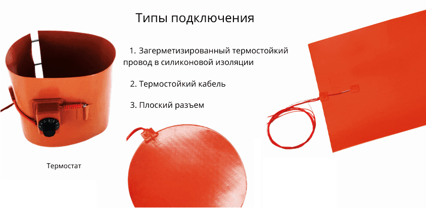 Силиконовые нагреватели на заказ Силиконовые нагреватели на заказ