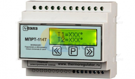 Терморегулятор МПРТ-114Т с 4 каналами выходы на твердотельное реле с КТУ-81-110