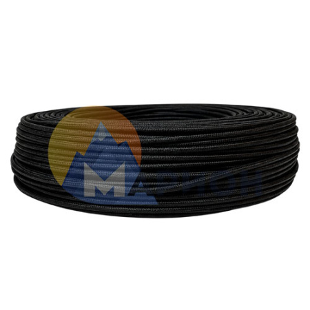 Провод термостойкий 1*0,5мм 350С (медь/никель) К черный 2 метра