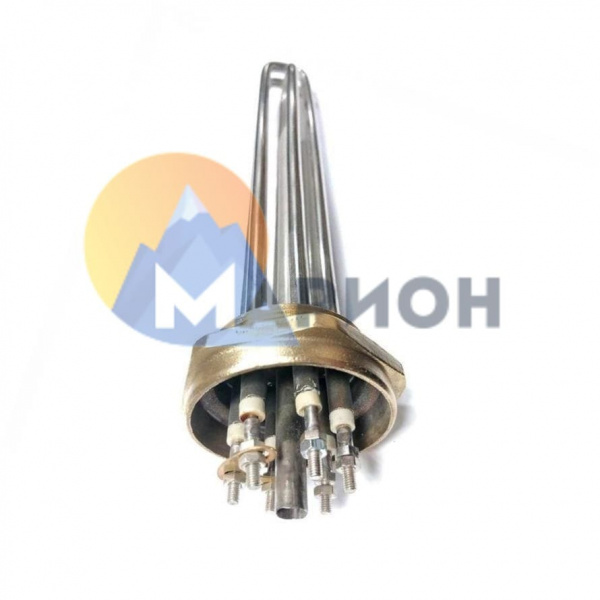 68660Р Блок тэнов KFL 007, нерж, G2", 59мм, D8,8 мм, 6,0кВт, 32см, Т